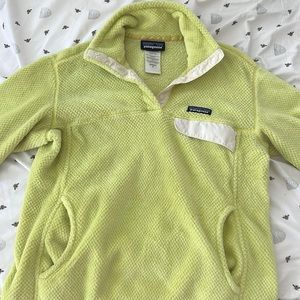 Yellow Patagonia Re-Tool Pullover